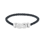 [Eternal Jewelry]CHANCE LARGE 8 FIGURE BUCKLE NO DIAMOND BRACELET SILVER - Image 2