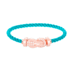 [Eternal Jewelry]CHANCE LARGE 8 FIGURE BUCKLE HALF DIAMOND BRACELET ROSE GOLD - Image 6