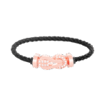 [Eternal Jewelry]CHANCE LARGE 8 FIGURE BUCKLE HALF DIAMOND BRACELET ROSE GOLD - Image 2