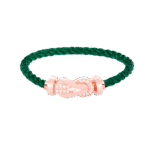 [Eternal Jewelry]CHANCE LARGE 8 FIGURE BUCKLE HALF DIAMOND BRACELET ROSE GOLD - Image 10