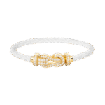 [Eternal Jewelry]CHANCE LARGE 8 FIGURE BUCKLE FULLDIAMOND BRACELET GOLD - Image 12