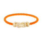 [Eternal Jewelry]CHANCE LARGE 8 FIGURE BUCKLE FULLDIAMOND BRACELET GOLD - Image 5