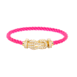 [Eternal Jewelry]CHANCE LARGE 8 FIGURE BUCKLE FULLDIAMOND BRACELET GOLD - Image 10