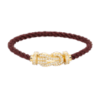 [Eternal Jewelry]CHANCE LARGE 8 FIGURE BUCKLE FULLDIAMOND BRACELET GOLD - Image 4