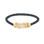 [Eternal Jewelry]CHANCE LARGE 8 FIGURE BUCKLE FULLDIAMOND BRACELET GOLD - Image 3
