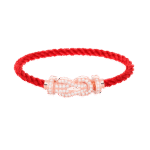 [Eternal Jewelry]CHANCE LARGE 8 FIGURE BUCKLE FULL DIAMOND BRACELET ROSE GOLD - Image 7