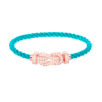 [Eternal Jewelry]CHANCE LARGE 8 FIGURE BUCKLE FULL DIAMOND BRACELET ROSE GOLD - Image 5