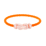 [Eternal Jewelry]CHANCE LARGE 8 FIGURE BUCKLE FULL DIAMOND BRACELET ROSE GOLD - Image 2