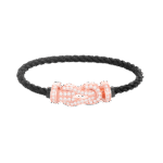 [Eternal Jewelry]CHANCE LARGE 8 FIGURE BUCKLE FULL DIAMOND BRACELET ROSE GOLD - Image 6