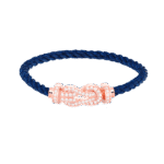 [Eternal Jewelry]CHANCE LARGE 8 FIGURE BUCKLE FULL DIAMOND BRACELET ROSE GOLD - Image 8