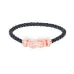 [Eternal Jewelry]CHANCE LARGE 8 FIGURE BUCKLE FULL DIAMOND BRACELET ROSE GOLD - Image 3
