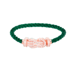 [Eternal Jewelry]CHANCE LARGE 8 FIGURE BUCKLE FULL DIAMOND BRACELET ROSE GOLD - Image 10