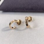 [Eternal Jewelry]LOVE EARRINGS 2.65MM PINK GOLD - Image 4