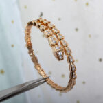 [Eternal Jewelry]SERPENTI BRACELET 6.8MM PINK GOLD DIAMOND - Image 3
