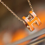 [Eternal Jewelry]POP H PEDANT PINK GOLD