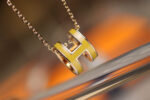 [Eternal Jewelry]POP H PEDANT PINK GOLD - Image 6