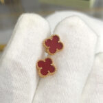 [Eternal Jewelry]CLOVER MINI GOLD EARRINGS - 图片 5
