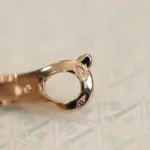 [Eternal Jewelry]CLOVER MEDIUM 1 MOTIFS FUll DIAMOND EARRINGS - Image 5