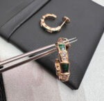[Eternal Jewelry]SERPENTI MALACHITE PINK GOLD EARRINGS - Image 4
