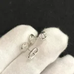 [Eternal Jewelry]CHAINE SMALL EARRINGS GOLD AND SILVER - Image 7