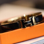[Eternal Jewelry]H BRACELET 12MM GOLD - Image 3