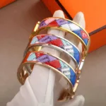 [Eternal Jewelry]H BRACELET DOTTED BORDER 12MM - Image 3