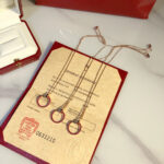 [Eternal Jewelry]JUSTE NECKLACE GOLD RED DIAMONDS - Image 6
