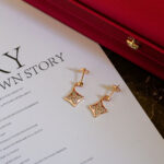 [Eternal Jewelry]STAR DIAMONDS EARRINGS GOLD - Image 4