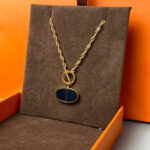[Eternal Jewelry]CHAINE VERSO BLACK CERAMIC NECKLACE - Image 3