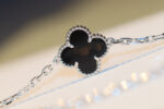 [Eternal Jewelry]CLOVER 20 MOTIFS ONYX DIAMOND SILVER - Image 5