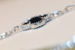 [Eternal Jewelry]CLOVER 20 MOTIFS ONYX DIAMOND SILVER - Image 6