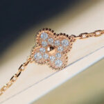 [Eternal Jewelry]CLOVER 20 MOTIFS DARK MOP DIAMOND  NECKLACE - Image 6