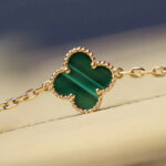 [Eternal Jewelry]CLOVER 20 MOTIFS MALACHITE GOLD - Image 3