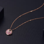 [Eternal Jewelry]AMULETTE ROSE GOLD PINK MOP NECKLACE - Image 3