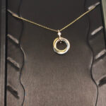 [Eternal Jewelry]TRINITY SILVER GOLD PINK GOLD NECKLACE - Image 3