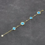 [Eternal Jewelry]STAR AND SUN TURQUOISE 4 MOTIFS 3 DIAMONDS - Image 4