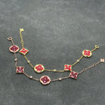 [Eternal Jewelry]STAR AND SUN CARNELIAN 4 MOTIFS 3 DIAMONDS - Image 3