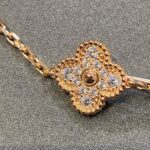 [Eternal Jewelry]CLOVER 5 MOTIFS  FULL DIAMOND BRACELET - Image 8