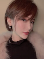 [Eternal Jewelry]DOUBLE STAR PINK GOLD MOP DROP EARRINGS - Image 4