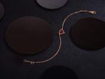 [Eternal Jewelry]HEART CARNELIAN PINK GOLD BRACELET - Image 4