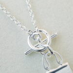 [Eternal Jewelry]POP H PEDANT SILVER NECKLACE - Image 9
