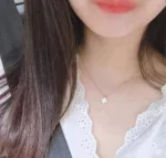 [Eternal Jewelry]CLOVER MINI 9.5MM WHITE MOTHER-OF-PEARL NECKLACE - Image 3