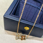 [Eternal Jewelry]STAR BLOSSOM NECKLACE PINK GOLD DIAMONDS