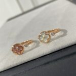 [Eternal Jewelry]SUN 1 DIAMOND PINK MOP RING - Image 4