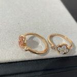 [Eternal Jewelry]SUN 1 DIAMOND PINK MOP RING - Image 7