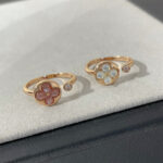 [Eternal Jewelry]SUN 1 DIAMOND PINK MOP RING - Image 8