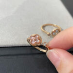 [Eternal Jewelry]SUN 1 DIAMOND PINK MOP RING - Image 9