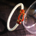 [Eternal Jewelry]FORCE 10 WHITE TEXTILE DIAMOND PAVED