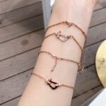 [Eternal Jewelry]FORCE 10 PINK GOLD DIAMOND NECKLACE - Image 5