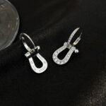 [Eternal Jewelry]FORCE 10 FULL DIAMOND DROP EARRINGS MEDIUM MODEL - Image 9